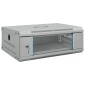 vidaXL Ντουλάπα δικτύου με αποθήκευση Γκρι 53 x 45 x 21 εκ Ατσάλι