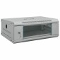 vidaXL Ντουλάπα δικτύου με αποθήκευση Γκρι 53 x 45 x 21 εκ Ατσάλι