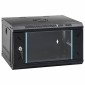 vidaXL Ντουλάπα δικτύου με αποθήκευση Μαύρο 53 x 45 x 30 εκ Ατσάλι