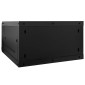 vidaXL Ντουλάπα δικτύου με αποθήκευση Μαύρο 53 x 60 x 30 εκ Ατσάλι