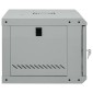 vidaXL Ντουλάπα δικτύου με αποθήκευση Γκρι 53 x 45 x 30 εκ Ατσάλι
