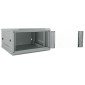vidaXL Ντουλάπα δικτύου με αποθήκευση Γκρι 53 x 60 x 30 εκ Ατσάλι