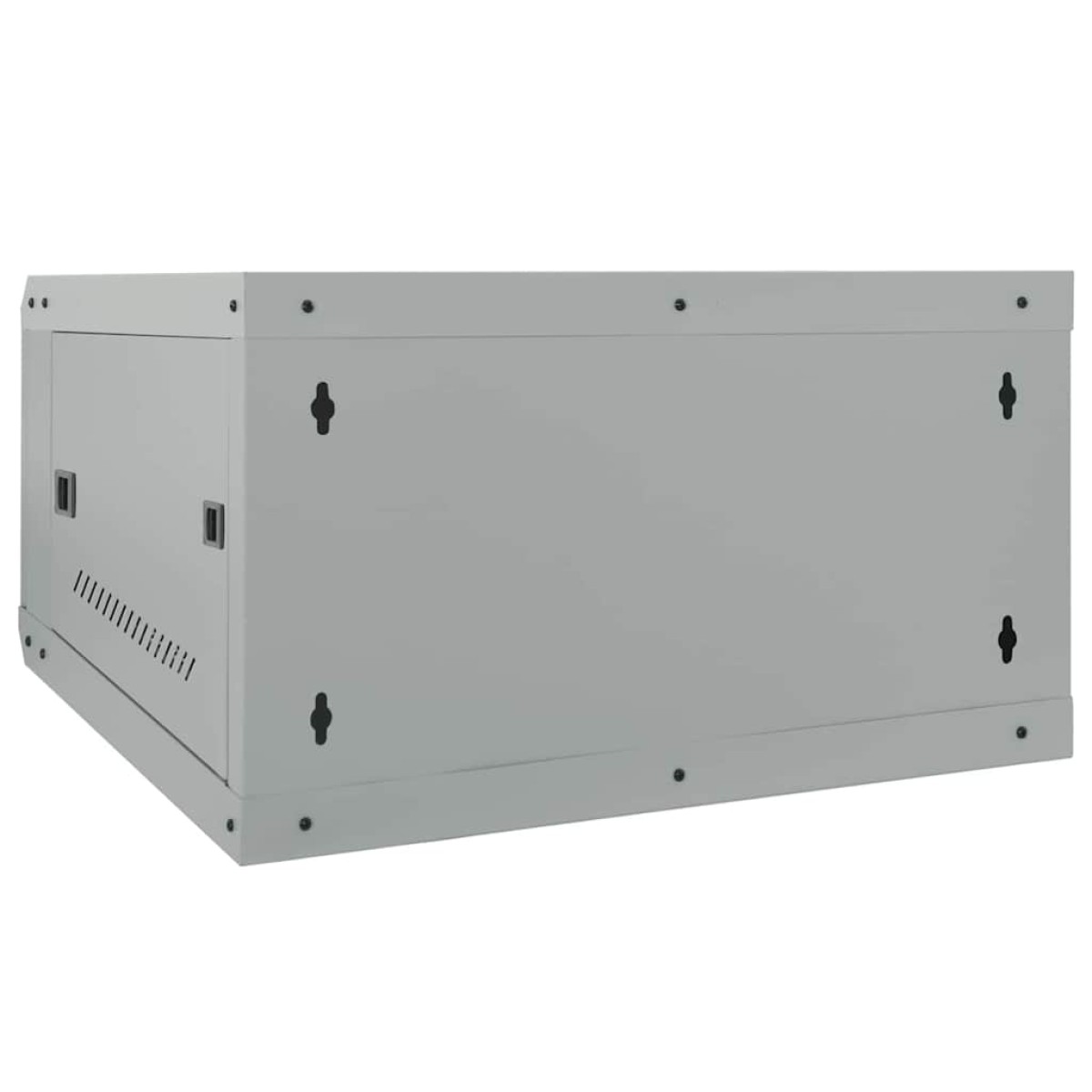 vidaXL Ντουλάπα δικτύου με αποθήκευση Γκρι 53 x 60 x 30 εκ Ατσάλι