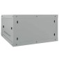 vidaXL Ντουλάπα δικτύου με αποθήκευση Γκρι 53 x 60 x 30 εκ Ατσάλι