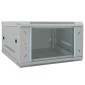 vidaXL Ντουλάπα δικτύου με αποθήκευση Γκρι 53 x 60 x 30 εκ Ατσάλι