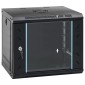 vidaXL Ντουλάπα δικτύου με αποθήκευση Μαύρο 53 x 45 x 45 εκ Ατσάλι