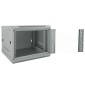vidaXL Ντουλάπα δικτύου με αποθήκευση Γκρι 53 x 60 x 45 εκ Ατσάλι