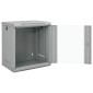 vidaXL Ντουλάπα δικτύου με αποθήκευση Γκρι 53 x 45 x 60 εκ Ατσάλι