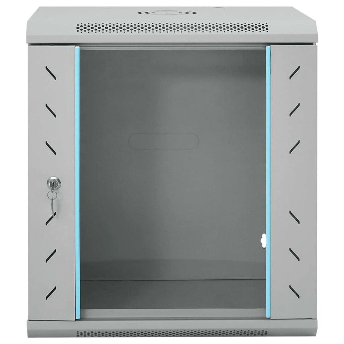 vidaXL Ντουλάπα δικτύου με αποθήκευση Γκρι 53 x 45 x 60 εκ Ατσάλι