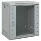 vidaXL Ντουλάπα δικτύου με αποθήκευση Γκρι 53 x 45 x 60 εκ Ατσάλι