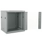 vidaXL Ντουλάπα δικτύου με αποθήκευση Γκρι 53 x 60 x 60 εκ Ατσάλι