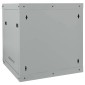 vidaXL Ντουλάπα δικτύου με αποθήκευση Γκρι 53 x 60 x 60 εκ Ατσάλι