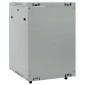 vidaXL Ντουλάπα δικτύου με αποθήκευση Γκρι 60 x 60 x 80 εκ Ατσάλι