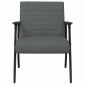 vidaXL Πολυθρόνα Σκούρο Γκρι 59 x 75 x 78 εκ ύφασμα