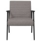 vidaXL Πολυθρόνα Taupe 59 x 75 x 78 εκ ύφασμα