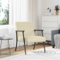 vidaXL Πολυθρόνα Κρεμ 59 x 75 x 78 εκ ύφασμα