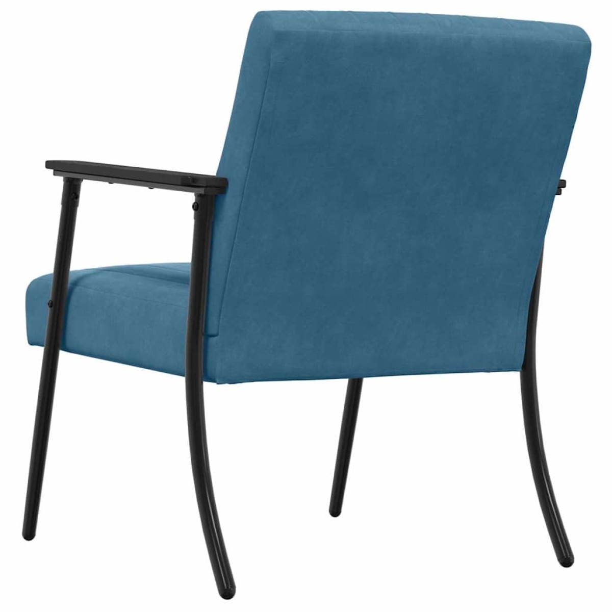 vidaXL Πολυθρόνα Μπλε 59 x 75 x 78 εκ Βελούδο