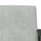 vidaXL Πολυθρόνα Ανοιχτό γκρι 59 x 75 x 78 εκ Βελούδο