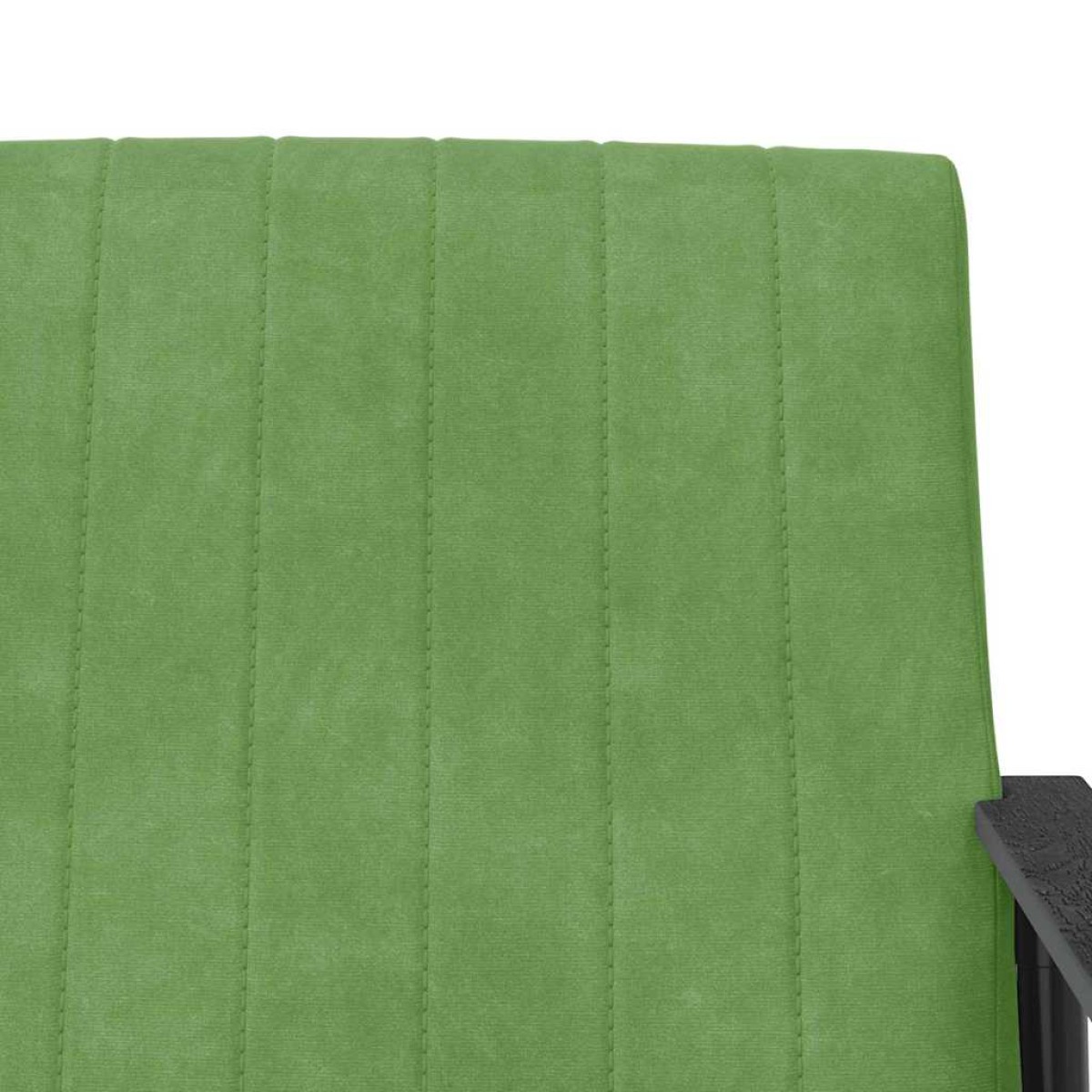 vidaXL Πολυθρόνα Ανοιχτό Πράσινο 59 x 75 x 78 εκ Βελούδο