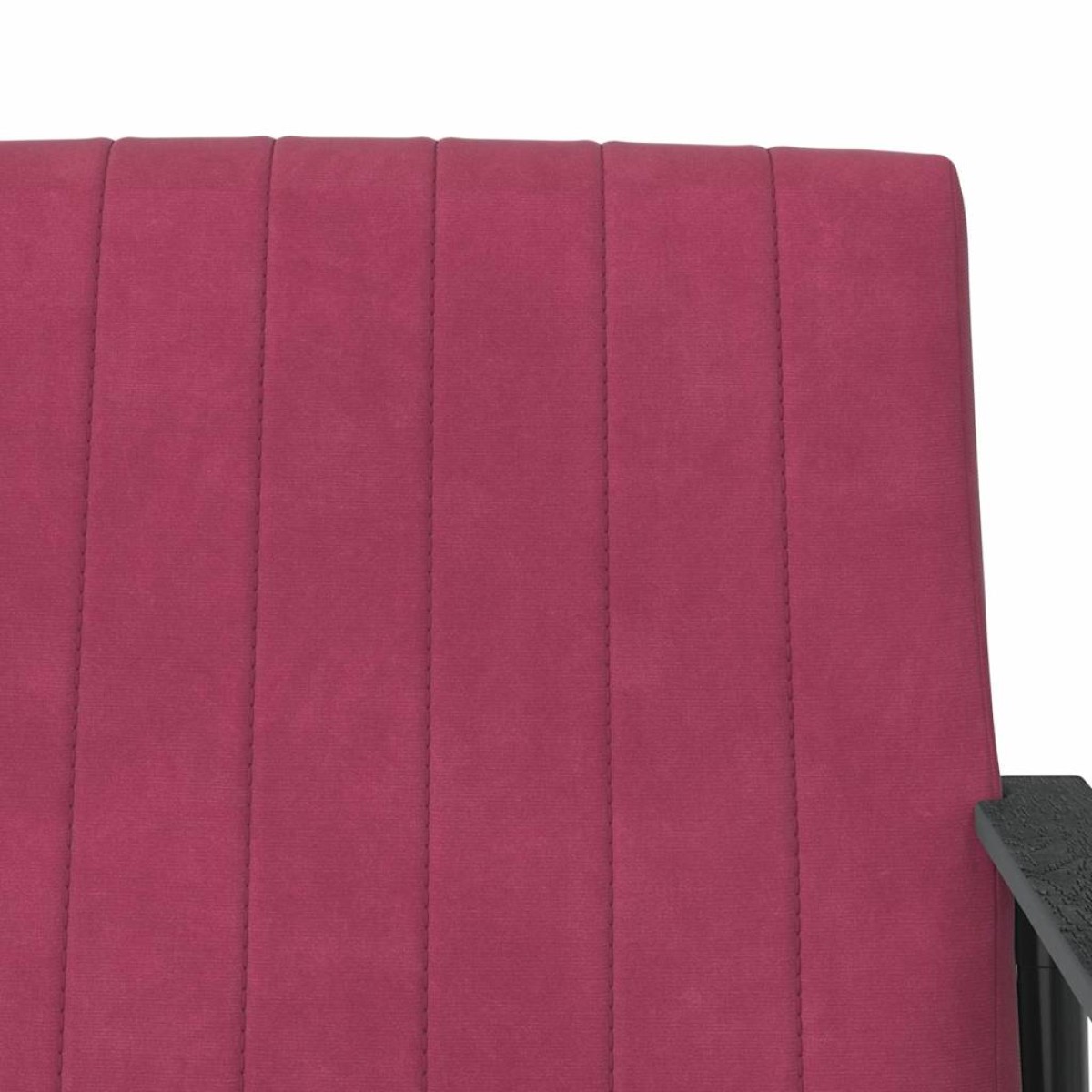 vidaXL Πολυθρόνα Κόκκινο 59 x 75 x 78 εκ Βελούδο