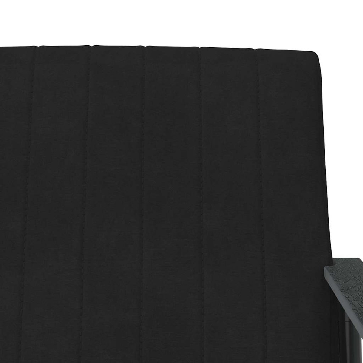 vidaXL Πολυθρόνα Μαύρο 59 x 75 x 78 εκ Βελούδο