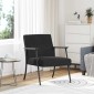 vidaXL Πολυθρόνα Μαύρο 59 x 75 x 78 εκ Βελούδο