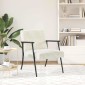 vidaXL Πολυθρόνα Κρεμ 59 x 75 x 78 εκ Βελούδο