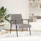 vidaXL Πολυθρόνα Taupe ύφασμα