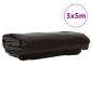 vidaXL Τέντα 650g / m² Καφέ 3 x 5 m Καμβάς με επικάλυψη PVC