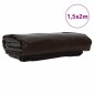 vidaXL Τέντα 650g / m² Καφέ 1,5 x 2 m Καμβάς με επικάλυψη PVC