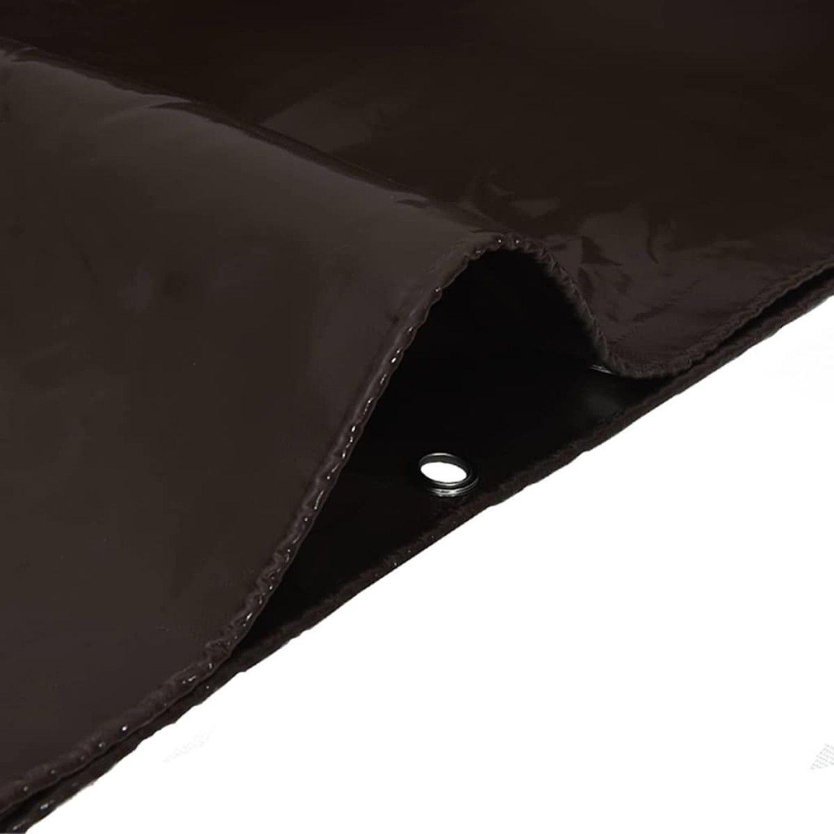 vidaXL Τέντα 650g / m² Καφέ 1,5 x 2 m Καμβάς με επικάλυψη PVC