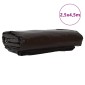 vidaXL Τέντα 650g / m² Καφέ 2,5 x 4,5 m Καμβάς με επικάλυψη PVC
