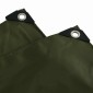 vidaXL Τέντα 650g / m² Ελιά Πράσινη 3 x 3 m Καμβάς με επικάλυψη PVC