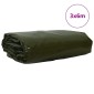 vidaXL Τέντα 650g / m² Ελιά Πράσινη 3 x 6 m Καμβάς με επικάλυψη PVC