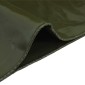 vidaXL Τέντα 650g / m² Ελιά Πράσινη 4 x 4 m Καμβάς με επικάλυψη PVC