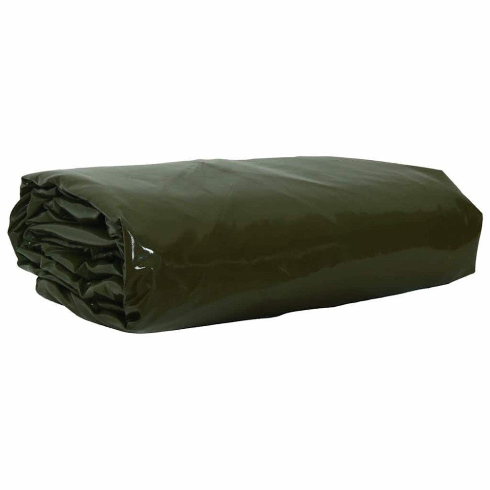 vidaXL Τέντα 650g / m² Ελιά Πράσινη 4 x 7 m Καμβάς με επικάλυψη PVC