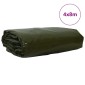 vidaXL Τέντα 650g / m² Ελιά Πράσινη 4 x 8 m Καμβάς με επικάλυψη PVC