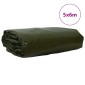vidaXL Τέντα 650g / m² Ελιά Πράσινη 5 x 6 m Καμβάς με επικάλυψη PVC
