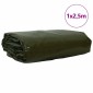 vidaXL Τέντα 650g / m² Ελιά Πράσινη 1 x 2,5 m Καμβάς με επικάλυψη PVC