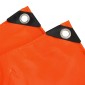 vidaXL Τέντα 650g / m² Πορτοκαλί 4 x 7 m Καμβάς με επικάλυψη PVC