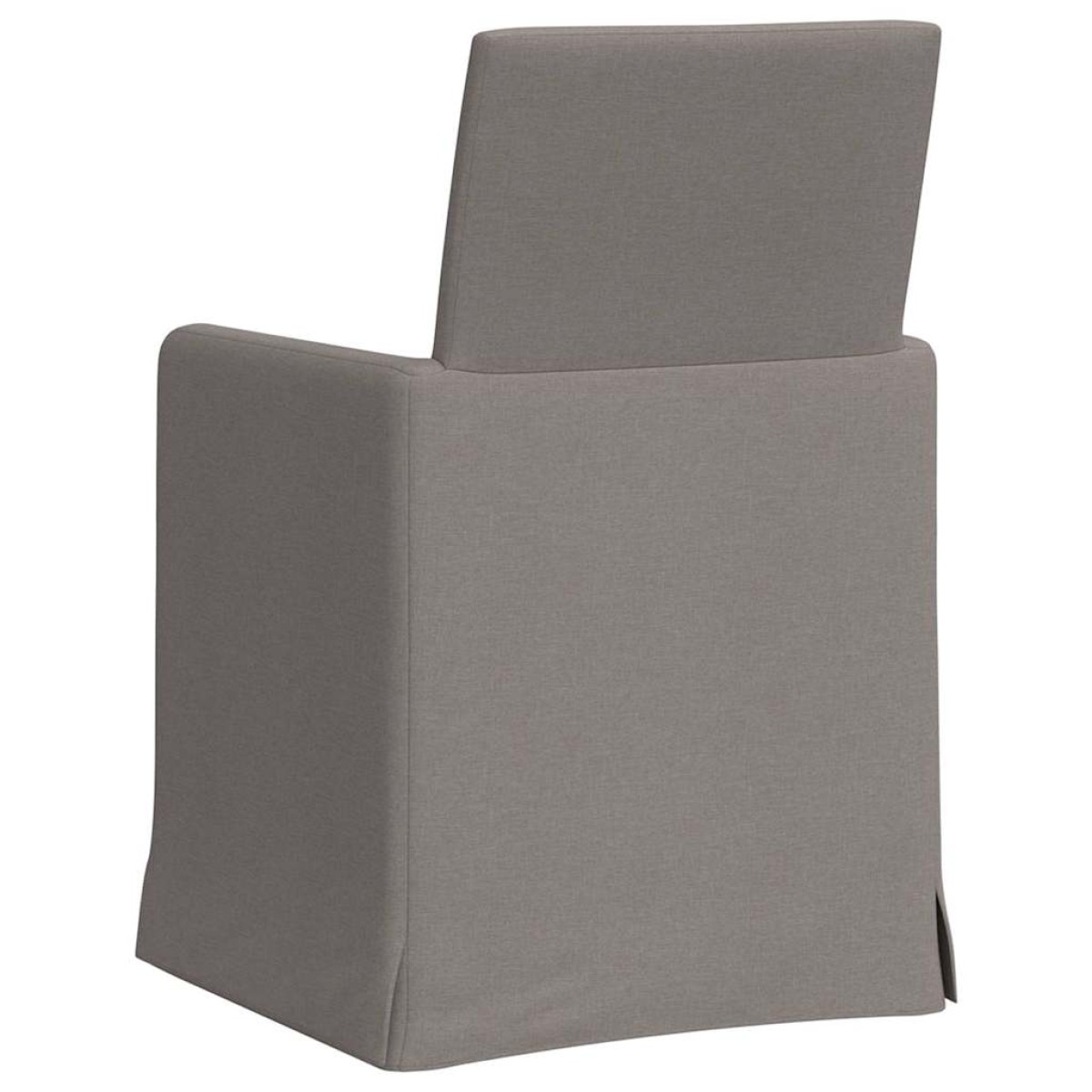vidaXL Καρέκλες φαγητού 2 τμχ. ύφασμα Taupe 57 x 67 x 95 εκ