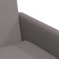 vidaXL Καρέκλες φαγητού 2 τμχ. ύφασμα Taupe 57 x 67 x 95 εκ