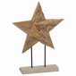 vidaXL Χριστουγεννιάτικο Αστέρι Καφέ 43,5 x 13,5 x 59 εκ