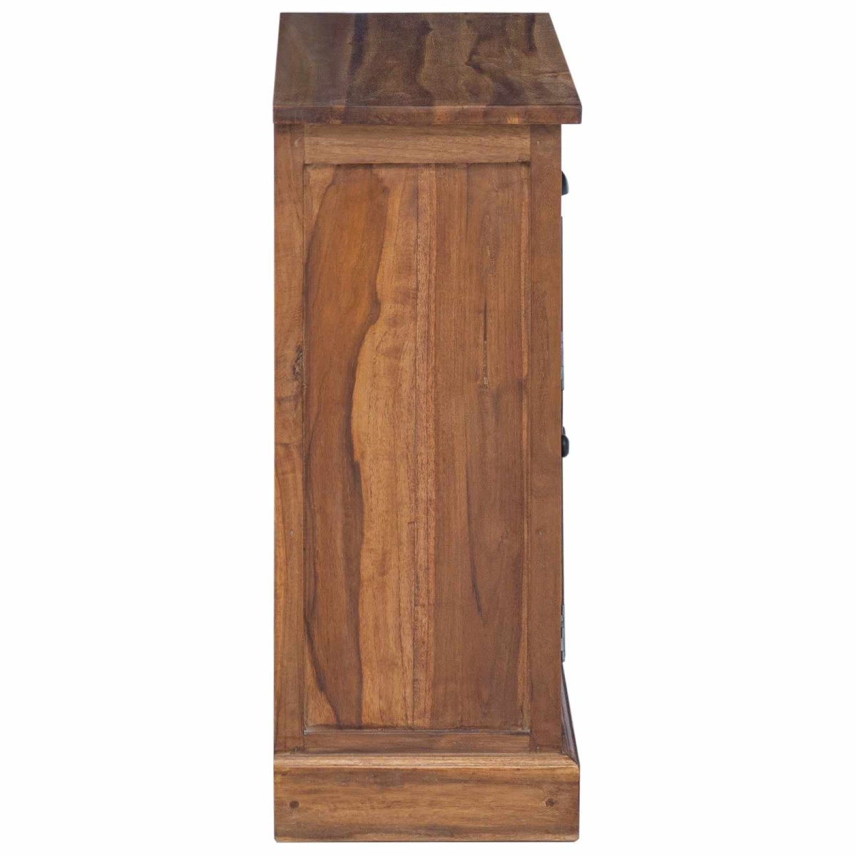vidaXL Ντουλάπι αποθήκευσης Φυσικό 65 x 30 x 75 cm Στερεό Ξύλο Τίκ