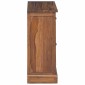 vidaXL Ντουλάπι αποθήκευσης Φυσικό 65 x 30 x 75 cm Στερεό Ξύλο Τίκ