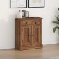 vidaXL Ντουλάπι αποθήκευσης Φυσικό 65 x 30 x 75 cm Στερεό Ξύλο Τίκ
