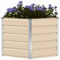 vidaXL Γλάστρα Ελεφαντόδοντο 129 x 129 x 75 εκ Ατσάλι