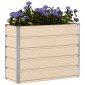 vidaXL Γλάστρα Ελεφαντόδοντο 100 x 40 x 75 cm Ατσάλι