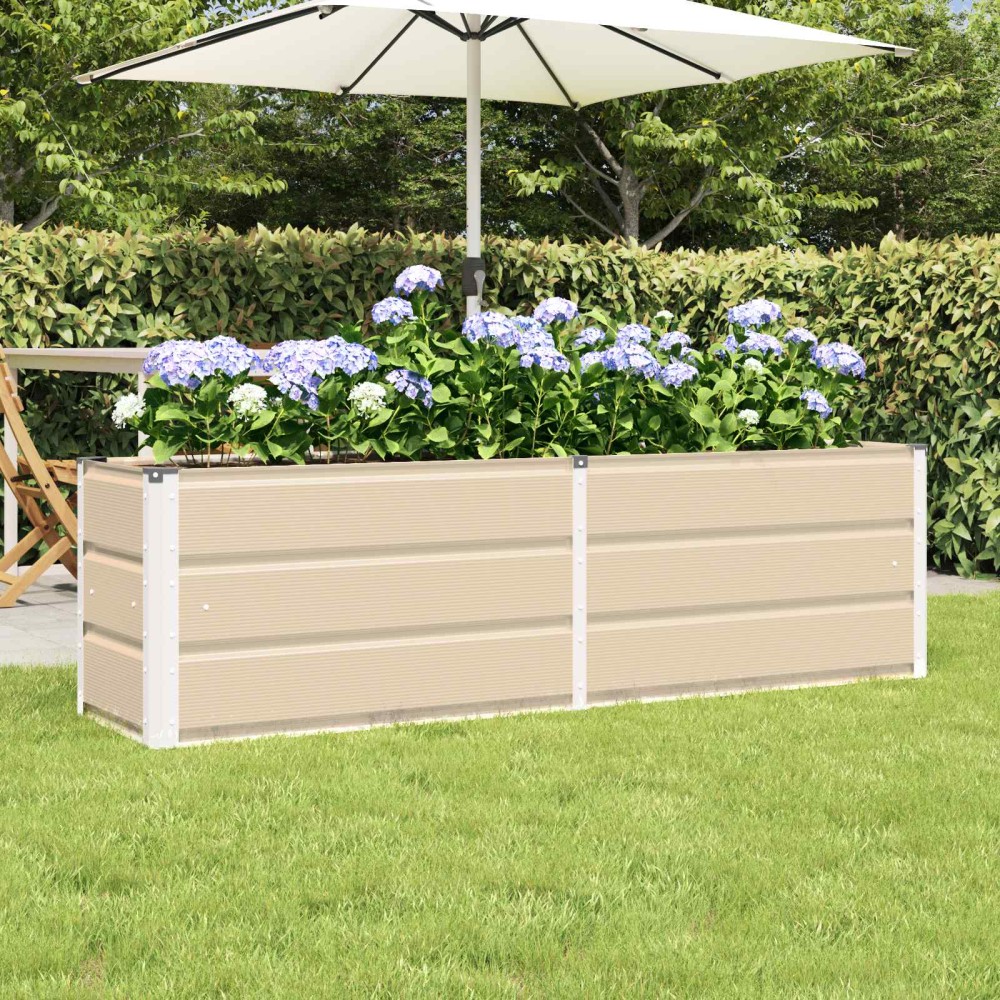 vidaXL Γλάστρα Ελεφαντόδοντο 160 x 40 x 45 cm Ατσάλι