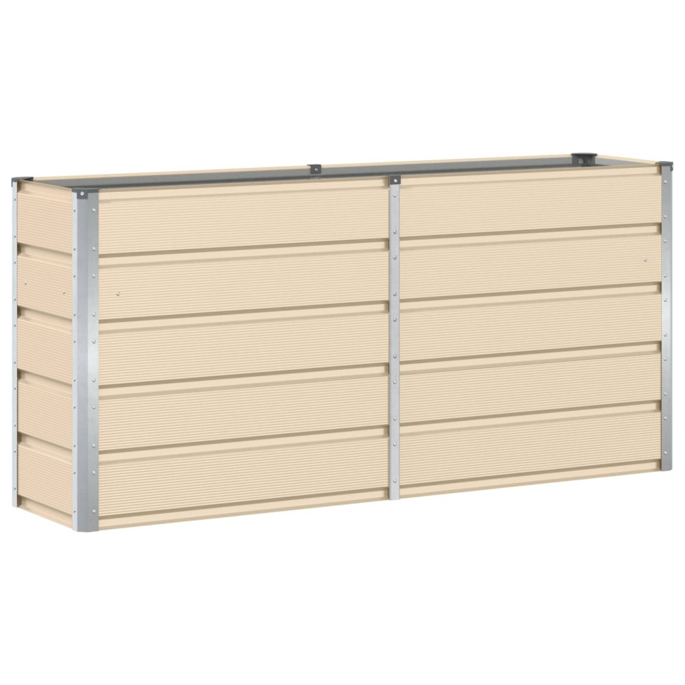 vidaXL Γλάστρα Ελεφαντόδοντο 160 x 40 x 75 εκ. Ατσάλι